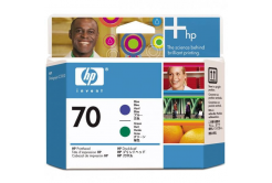 HP głowica drukująca oryginalna C9408A, HP 70, blue/green, HP DesignJet Z3100