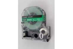 Epson LK-SD6GW, 6mm x 9m, biały druk / zielony podkład, taśma zamiennik