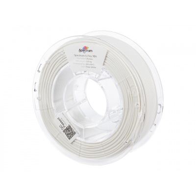 Spectrum 80261 3D filament, S-Flex 90A, 1,75mm, 250g, Biały (Polar white)