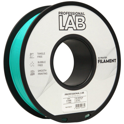 Professional Lab FG-P196-E1, filament 3D, PETG, 1,75 mm, 1000 g, lazurowy (cyjanowy)