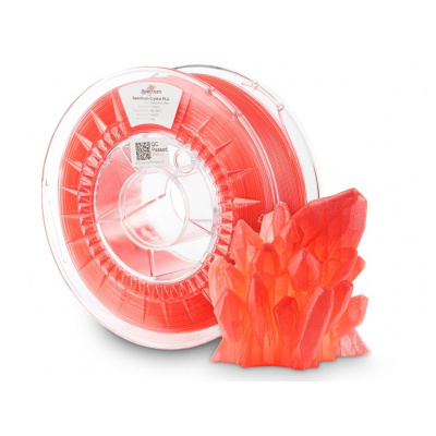Spectrum 80885 3D filament, PLA Crystal, 1,75mm, 1000g, Czerwony (Raspberry red)