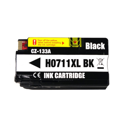 Kompatybilny wkład z HP 711 CZ133A czarny (black)