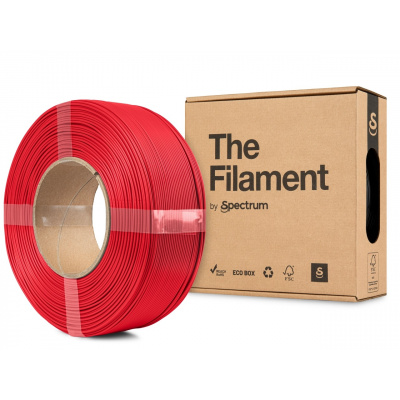"The Filament" by Spectrum TF-24169, ReFill, ASA, 1,75mm, 1000g, Czerwony (Pure red)