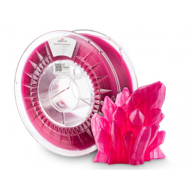 Spectrum 80886 3D filament, PLA Crystal, 1,75mm, 1000g, Różowy (Frozen berry)