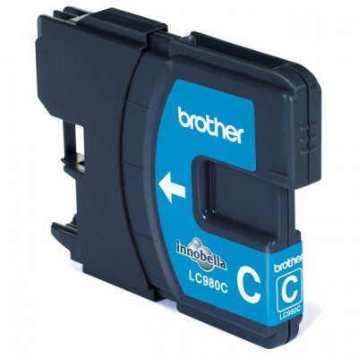 Brother LC-980C błękitny (cyan) tusz oryginalna