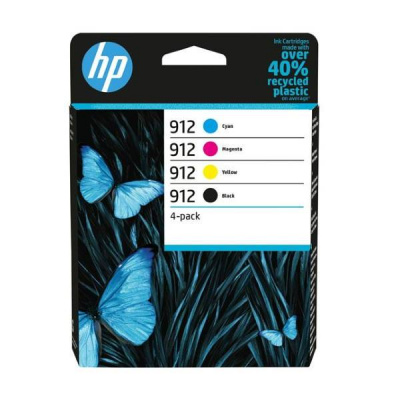 HP 912 6ZC74AE kolorowa (CMYK) sada tusz oryginalna