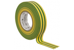 3M Temflex 1500 Taśma elektroizolacyjna , 19 mm x 20 m, zielony i żółty