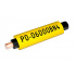 Partex PO-03000SN4 żółty, 4,5m, 2-2,5mm, rurka PVC z pamięcią kształtu, PO owalna