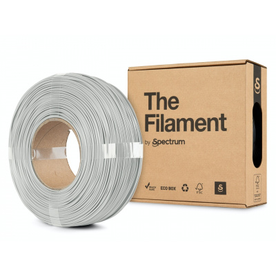 "The Filament" by Spectrum TF-24044, ReFill PLA, 1,75mm, 1000g, Szary (Cloud grey)