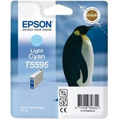 Epson C13T55954010 jasno błekitny (light cyan) tusz oryginalna
