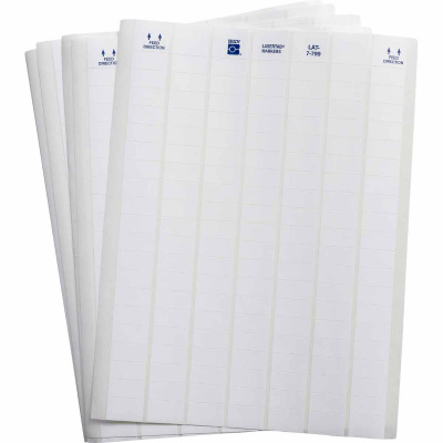 Brady LAT-7-799-10 / 029674, LaserTab Laser Printable Labels, 25.40 mm x 12.70 mm
