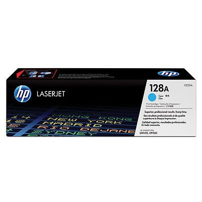 HP 128A CE321A błękitny (cyan) toner oryginalny