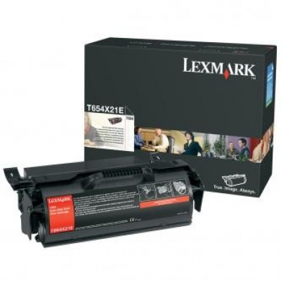 Lexmark T654X21E czarny (black) toner oryginalny