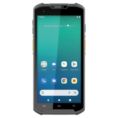 Newland MT93 Standard Plus, CMOS, CM66, 2D, 14 cm (5.5''), GPS, USB-C, BT, Wi-Fi, 4G, NFC, Android, kit, GMS