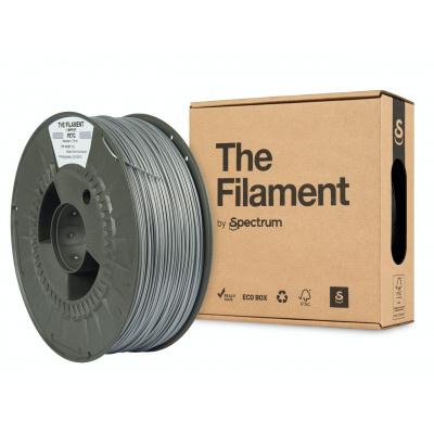 "The Filament" by Spectrum TF-24021, PETG, 1,75mm, 1000g, Srebrny (Silver aluminium)