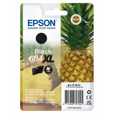 Epson 604XL T10H140 C13T10H14010 czarny (black) tusz oryginalna
