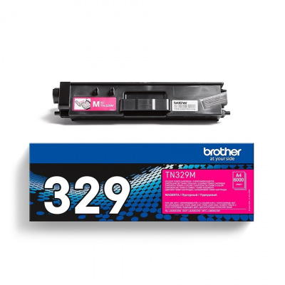 Brother TN-329M purpurowy (magenta) toner oryginalny