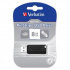 Verbatim 49062 Store N Go PinStripe, Pamięć flash USB, USB A 2.0, 8GB, z wyjmowanym złączem, czarny