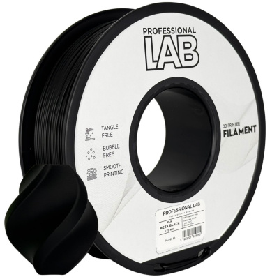 Professional Lab FG-P81-E1, 3D filament, PLA, 1,75mm, 1000g, Czarny (Meta black)