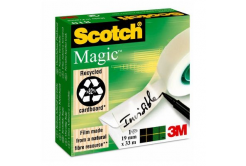 3M 810 Lepicí páska Scotch Magic Tape v zelené krabičce 19 mm x 33 m