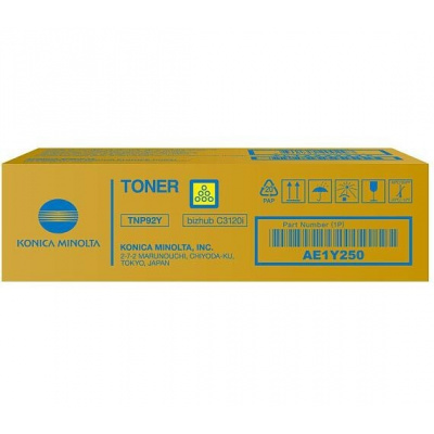 Konica Minolta TNP-92Y AE1Y250 żółty (yellow) toner oryginalny