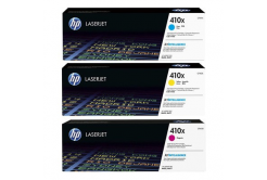 HP 410X, CF252XM błekitna/purpurowa/żółta (cyan/magenta/yellow) toner oryginalny