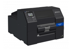 Epson ColorWorks C6500Pe (mk) C31CH77202MK, kolorowa drukarka etykiet, peeler, disp., USB, Ethernet, black