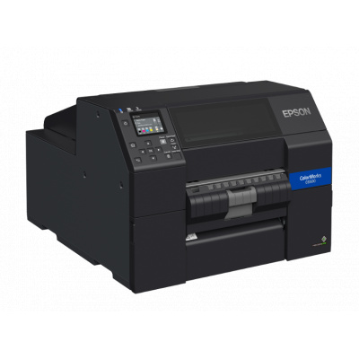 Epson ColorWorks C6500Pe (mk) C31CH77202MK, kolorowa drukarka etykiet, peeler, disp., USB, Ethernet, black