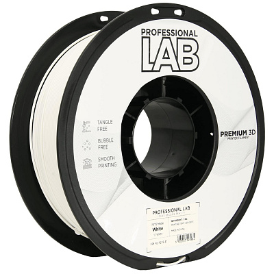 Professional Lab FG-P215-E1, 3D filament, PETG Matte, 1,75mm, 1000g, Biały (White)