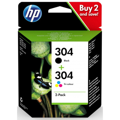 HP 304 3JB05AE#301 multipack tusz oryginalna
