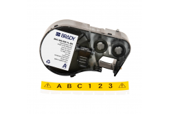 Brady M4C-500-595-YL-BK / 170820, 12.70 mm x 7.62 m, Winyl, czarny druk / żółty podkład