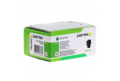 Lexmark 24B7184 żółty (yellow) toner oryginalny