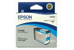 Epson T5802 błękitny (cyan) tusz oryginalna