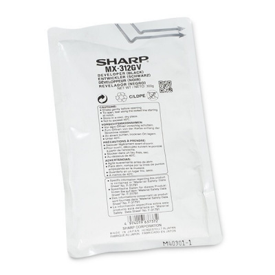 Sharp MX312GV czarny (black) oryginalny deweloper