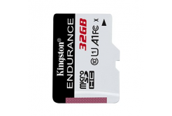 Kingston karta pamięci High-Endurance, 32GB, micro SDHC, SDCE/32GB, UHS-I U1 (Class 10), A1