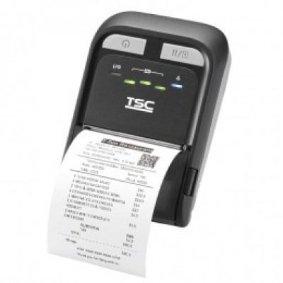 TSC TDM-20 99-082A001-0002, 8 dots/mm (203 dpi), USB, BT, NFC przenośna drukarka