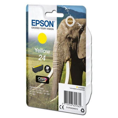 Epson T2424 C13T24244012 żółty (yellow) tusz oryginalna