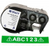 Brady M4C-750-595-GN-WT / 170827, 19.05 mm x 7.62 m, Winyl, biały druk / zielony podkład