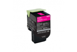 Lexmark 80C20M0 purpurowy (magenta) toner oryginalny