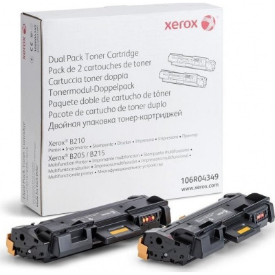 Xerox 106R04349 czarny (black) toner oryginalny multipack