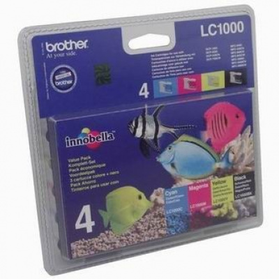 Brother LC-1000VALBP multipack tusz oryginalna