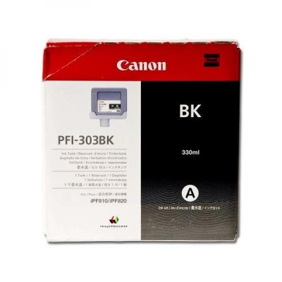 Canon PFI-303BK, 2958B001 czarny (black) tusz oryginalna