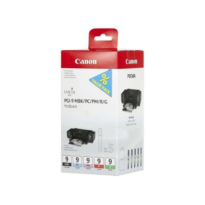 Canon PGI-9 MBK+PC+PM+R+G 1033B013 multipack tusz oryginalna
