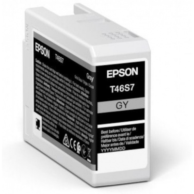 Epson T46S7 C13T46S700 szary (gray) tusz oryginalna