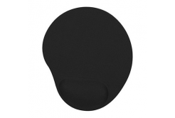 Powerton ERGO PALMA Podložka pod myš gelová, černá