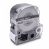Epson LK-6SBM, SM24X, 24mm x 9m, czarny druk / matowy srebrny podkład, taśma zamiennik