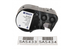 Brady M5-125-492 / 170901, 44.45 mm, Polyester, czarny druk / biały podkład