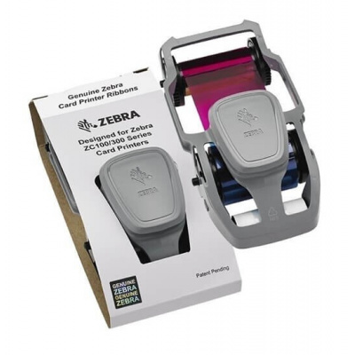 Zebra 800300-307 barvicí taśma, Metallic Silver, na 1500 karet