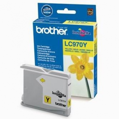 Brother LC-970Y żółty (yellow) tusz oryginalna