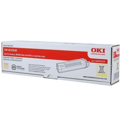 OKI 44059105 żółty (yellow) toner oryginalny